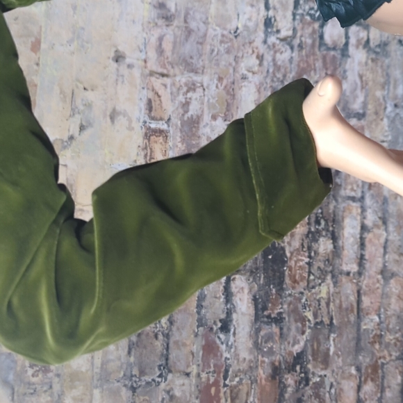 Vintage velvet cropped jacket - Picture 4 of 16